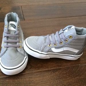 Toddler Varsity SK8-hi zip sneakers